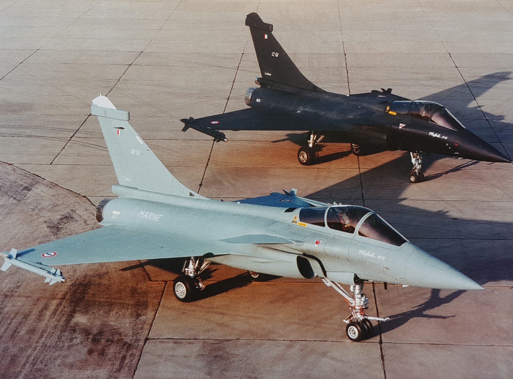 Dassault Rafale Prototype Le prototype Rafale M01 - RAFALE : The omnirole fighter