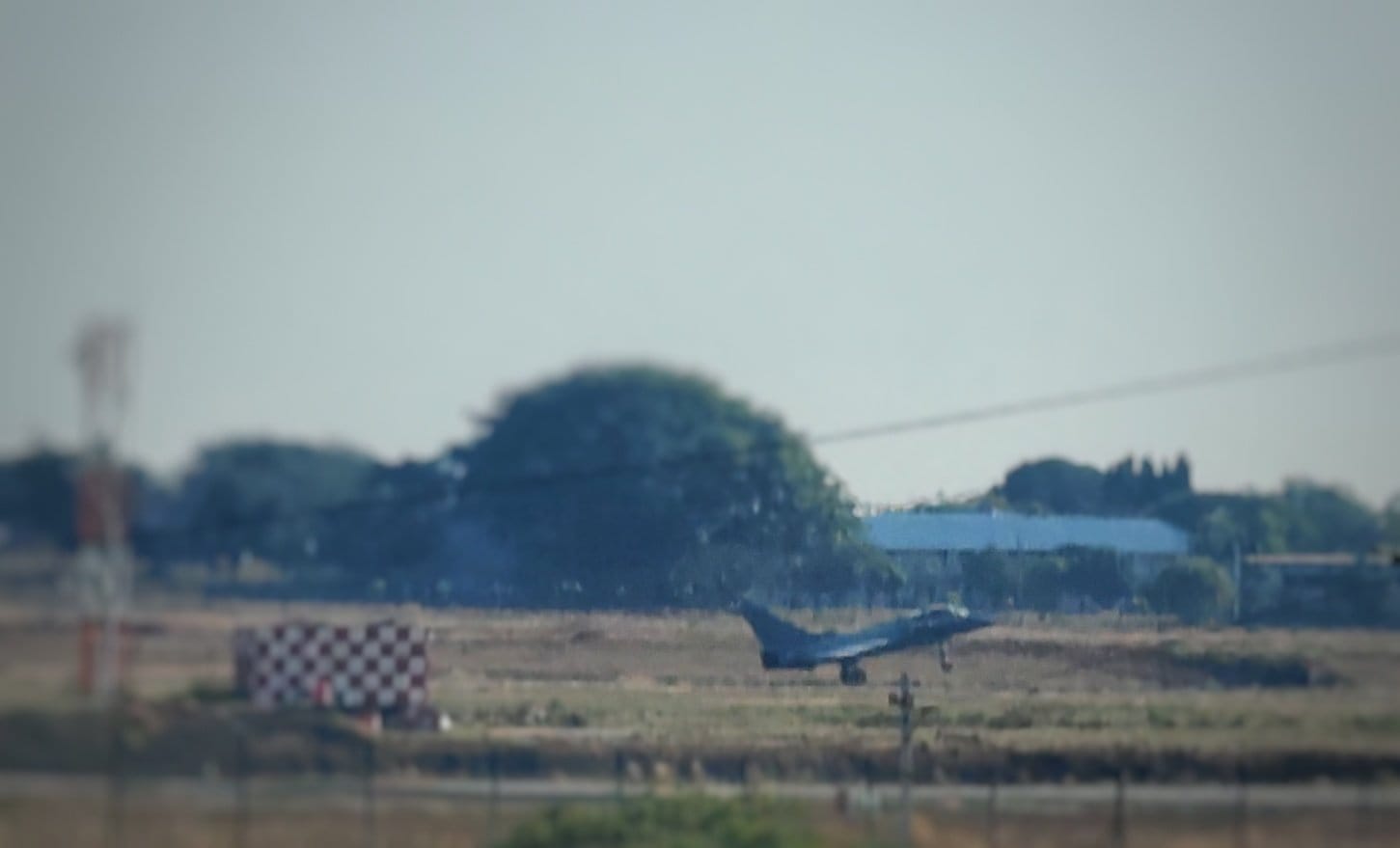 Le Rafale M1 sur la base aéronavale indienne de Hansa à Goa