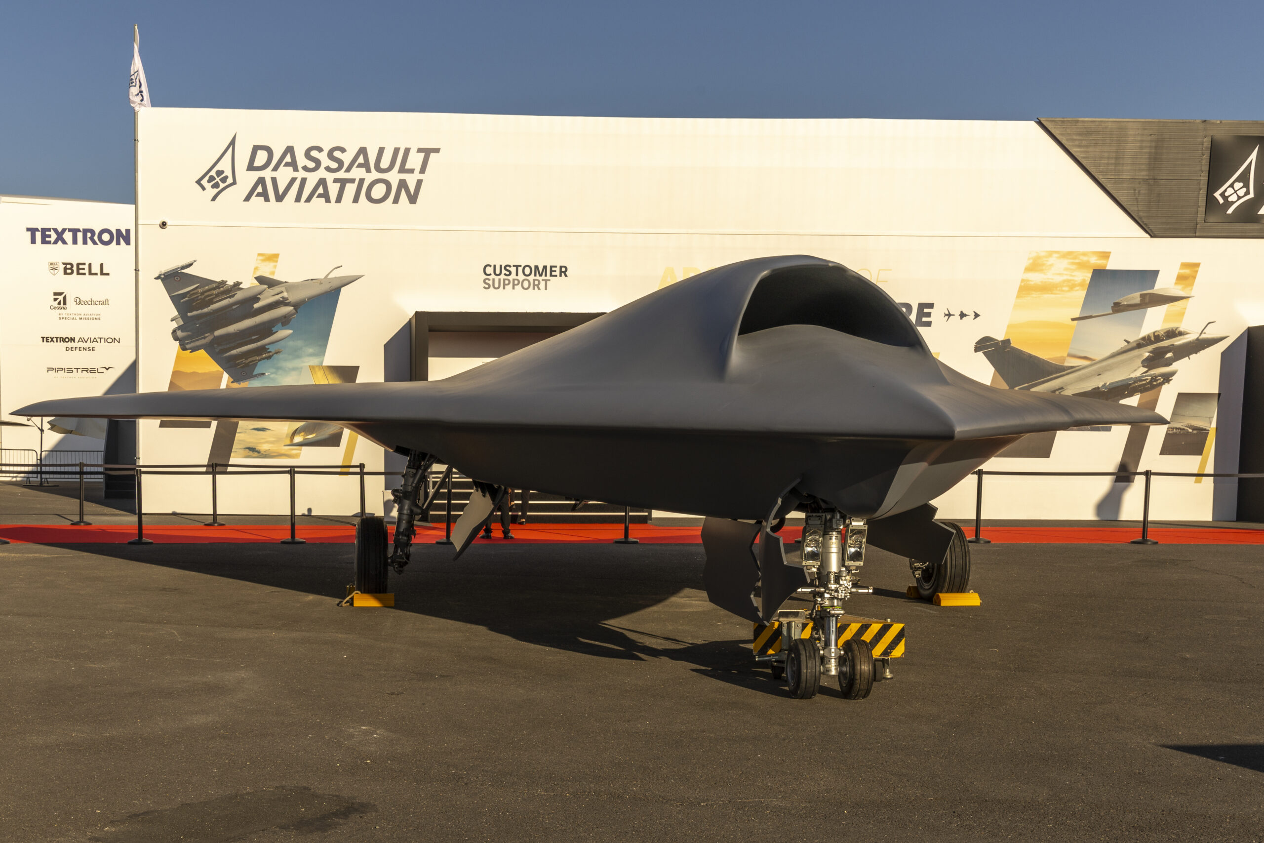 Drone de combat rafale F5