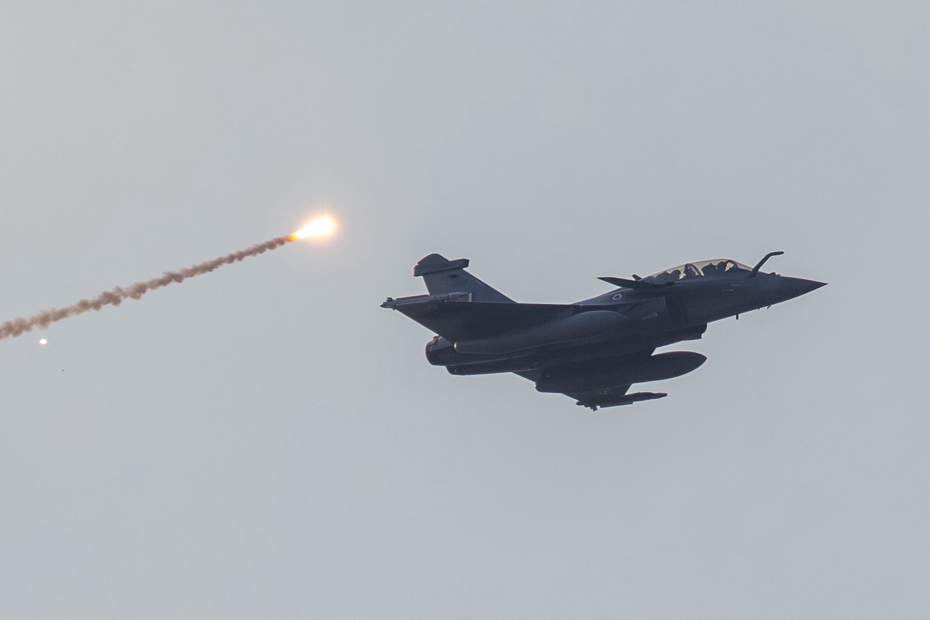 Rafale Indian Air Force flares